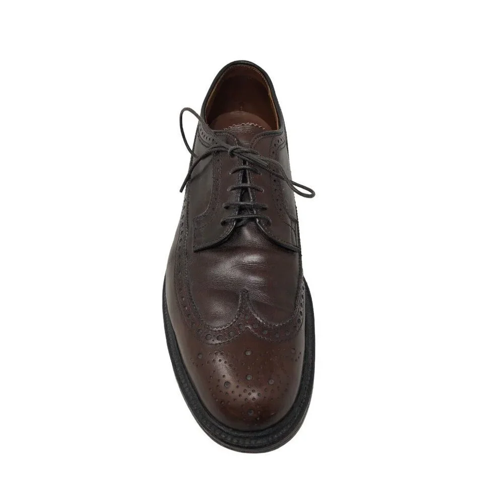 Alden J Crew Mens‎ 97572 Brown Calfskin Long Wing AMPUTEE RIGHT SHOE ONLY Size 9